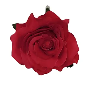 Mig001 Single Small Artificial Hair Flower 3" Across