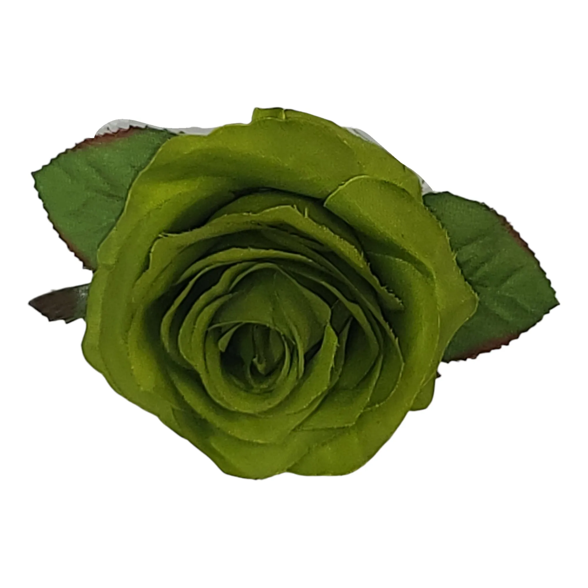 Mig001 Single Small Artificial Hair Flower 3" Across