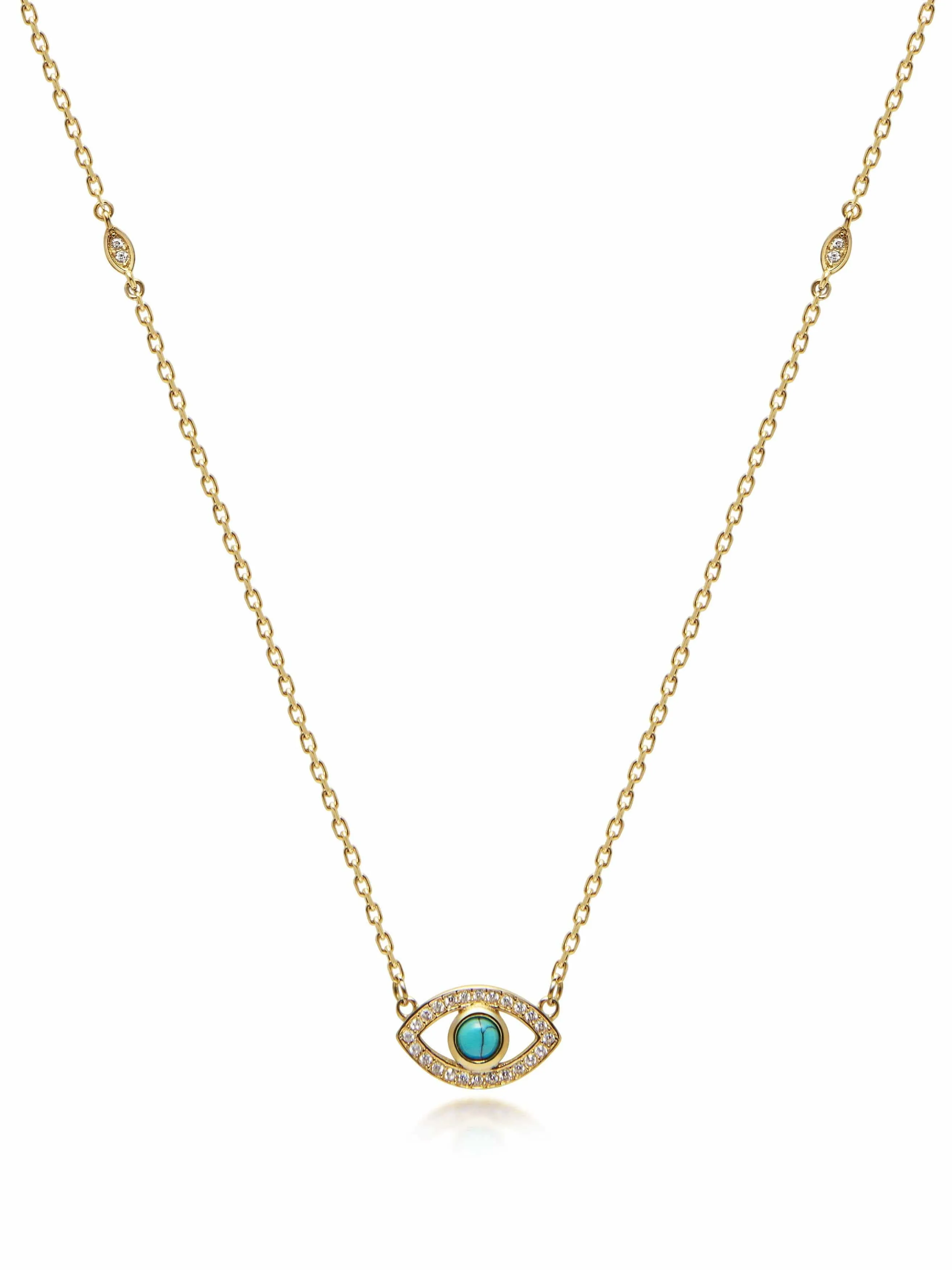 Mini Evil Eye Necklace