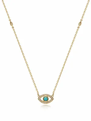 Mini Evil Eye Necklace