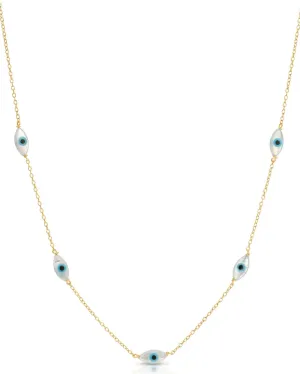 Mini Evil Eye Necklace