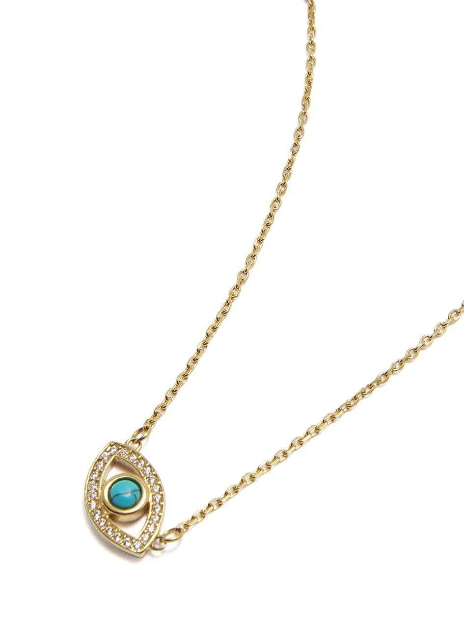 Mini Evil Eye Necklace