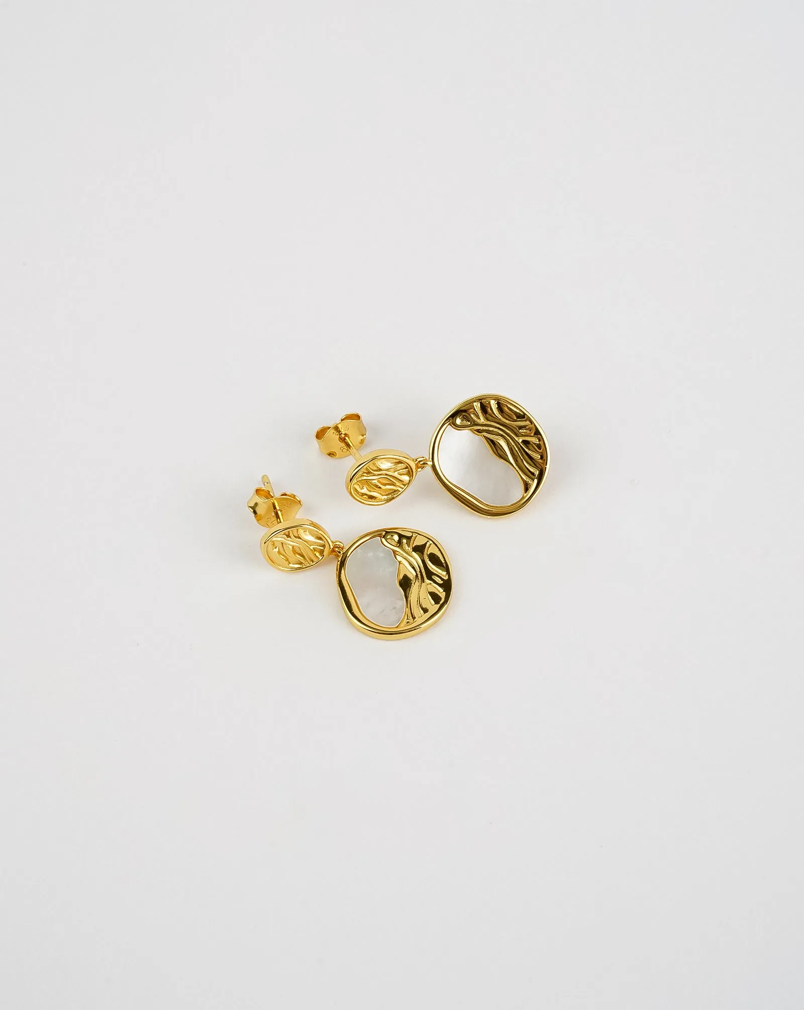 Mother of Pearl Sea Earrings