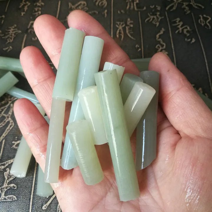 Natural Kunlun Jade Rough Nephrite Remains Around 460g