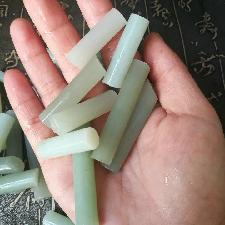Natural Kunlun Jade Rough Nephrite Remains Around 460g