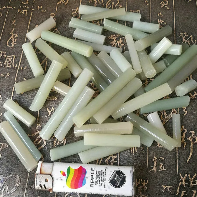Natural Kunlun Jade Rough Nephrite Remains Around 460g