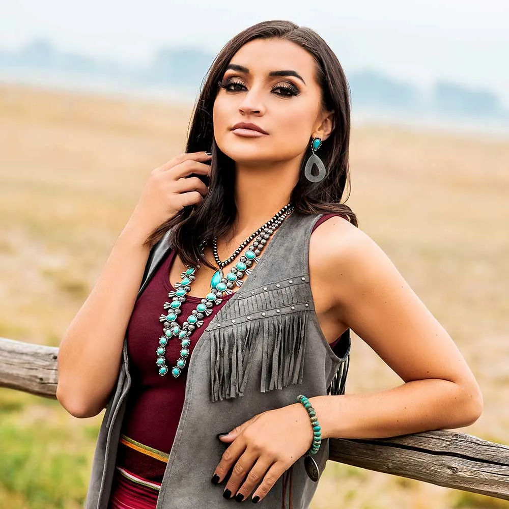 Nature's Stone Beaded Attitude Necklace
