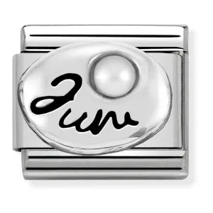 NOMINATION Link Silver June with Pearl