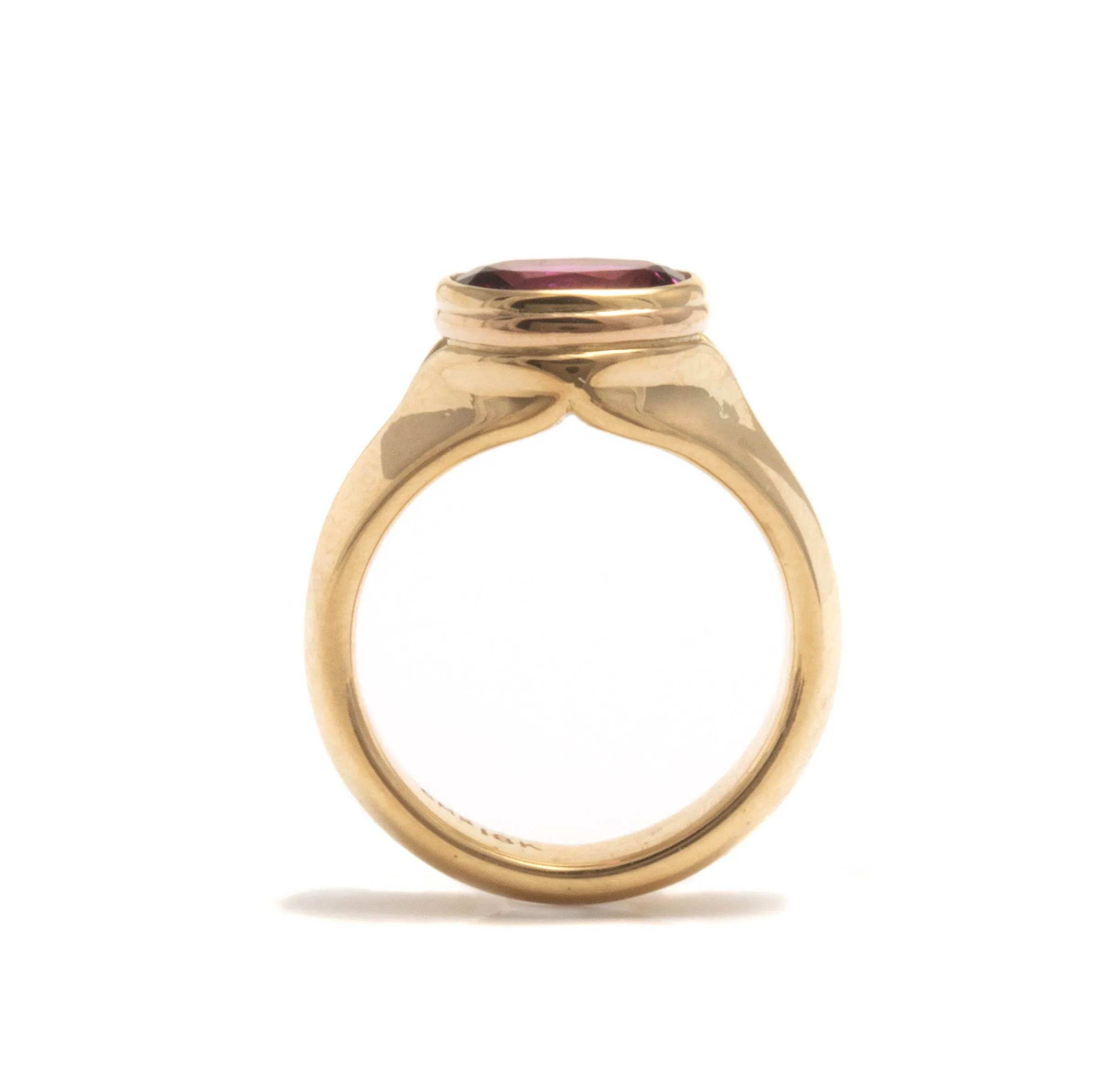 Oval Garnet Ring