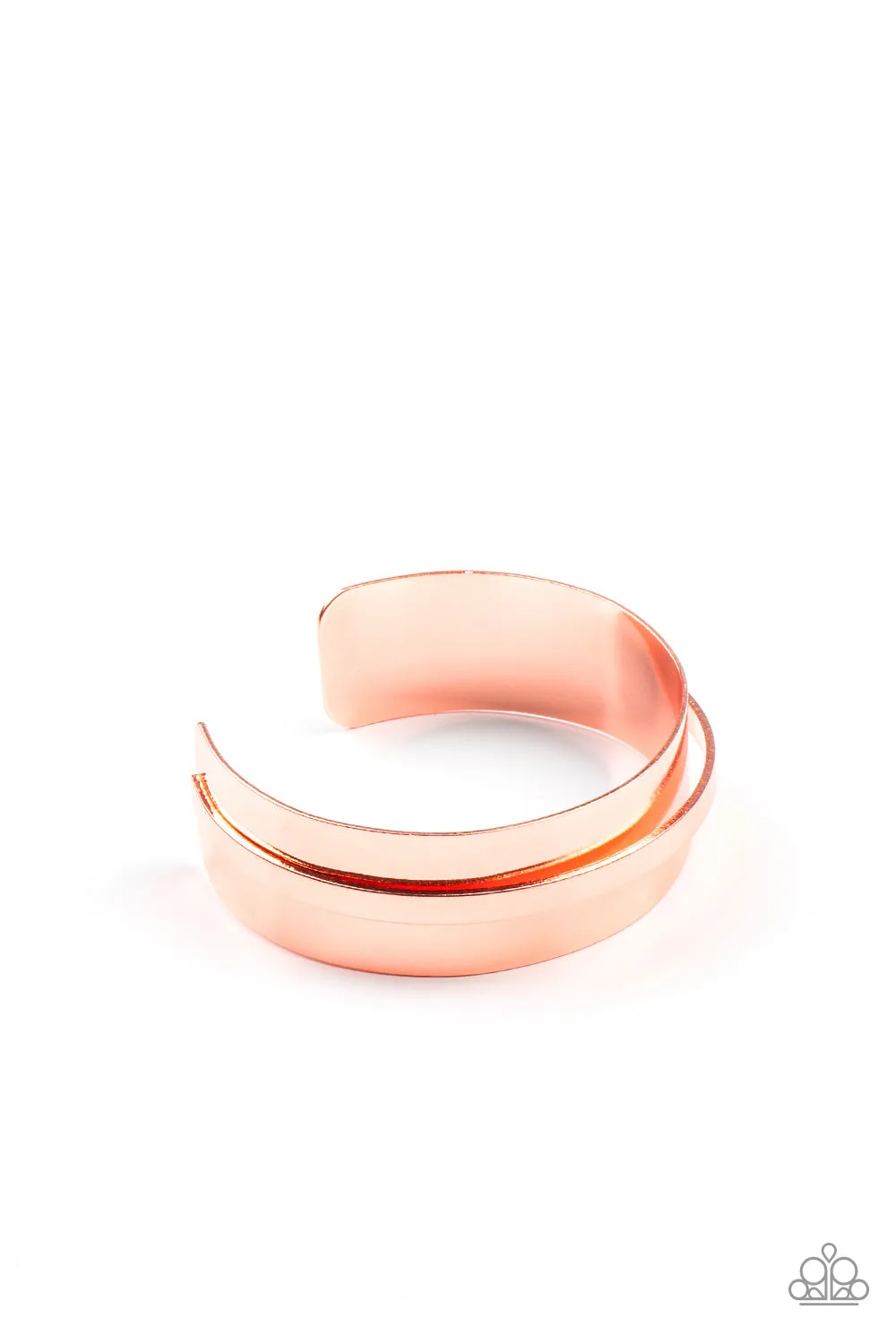 Paparazzi A HAUTE Number Bracelet Copper