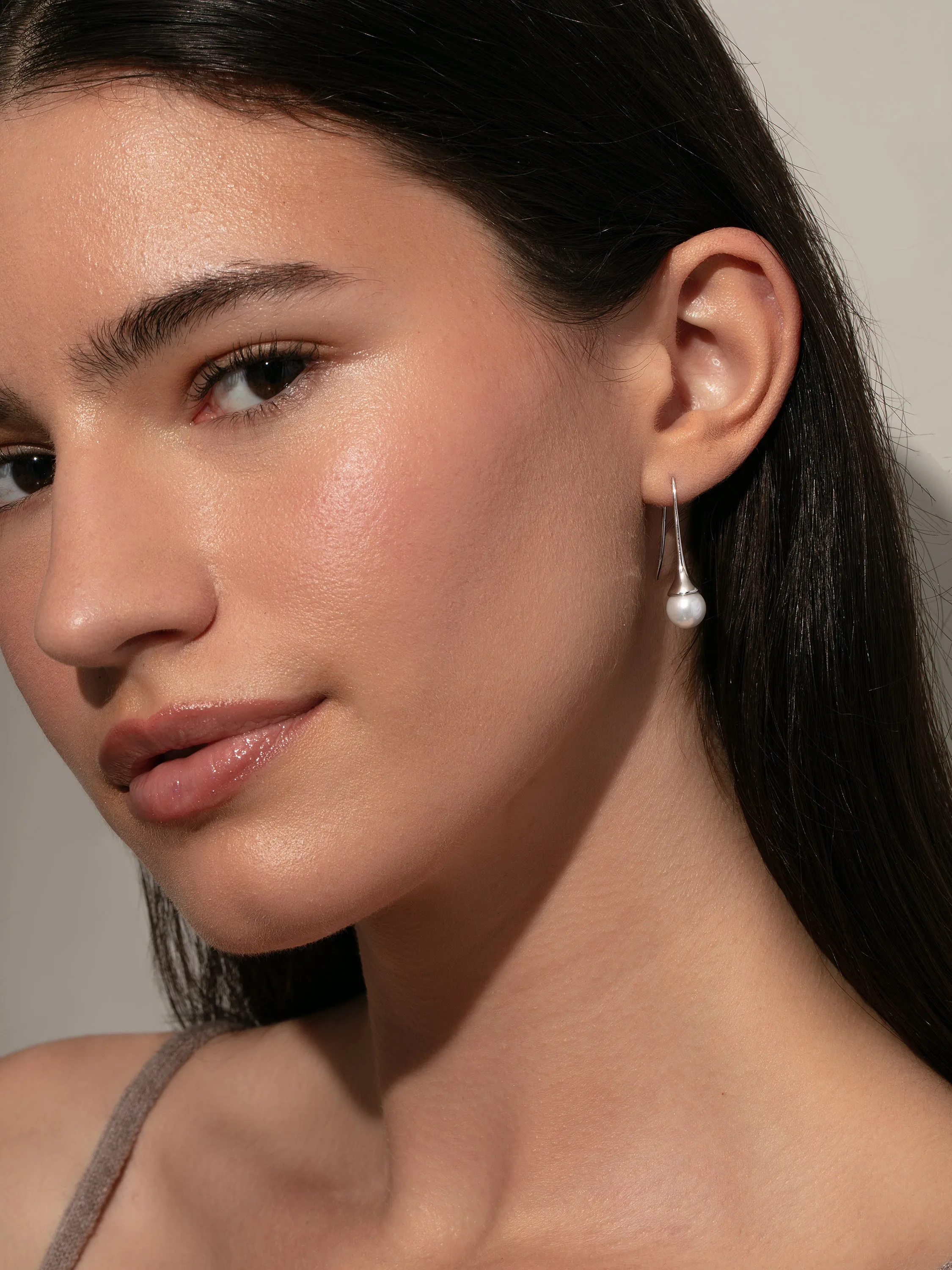 Pearl Teardrop Earrings