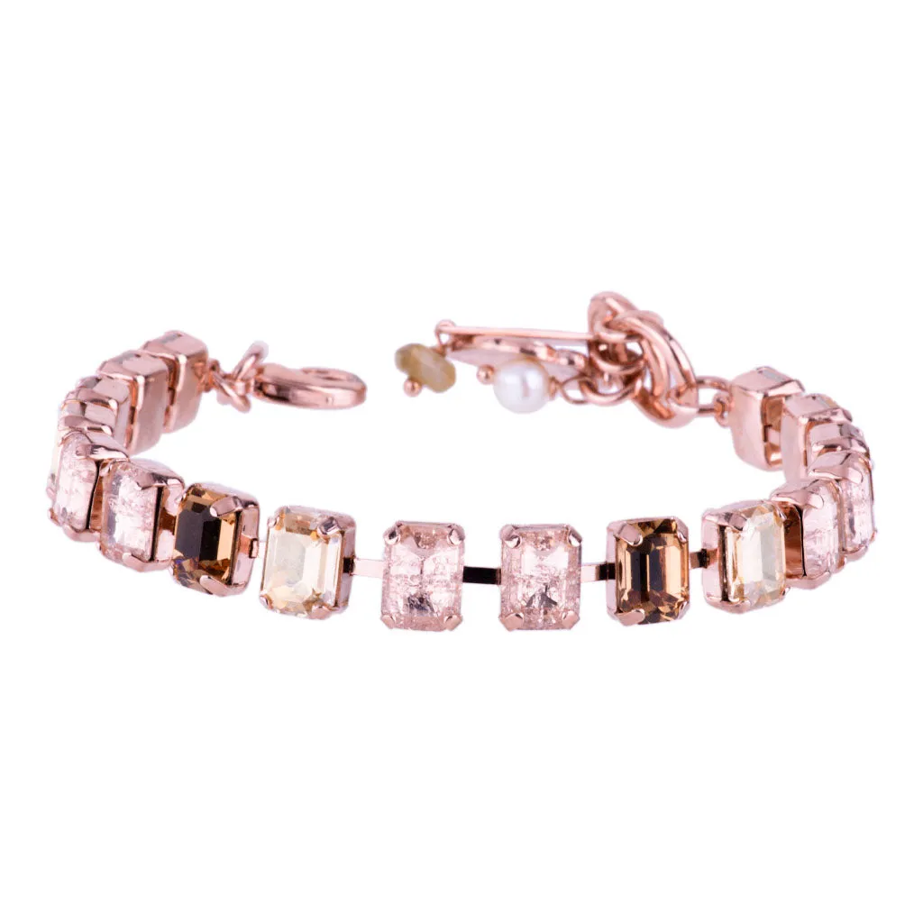 Petite Emerald Everyday Bracelet in "Desert Rose" *Custom*