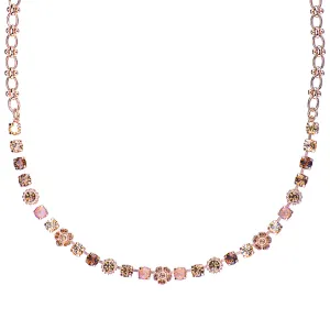 Petite Flower Cluster Necklace in "Chai" *Preorder*