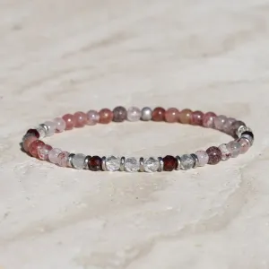 Quartz Love Gemstones Delicate Bracelet