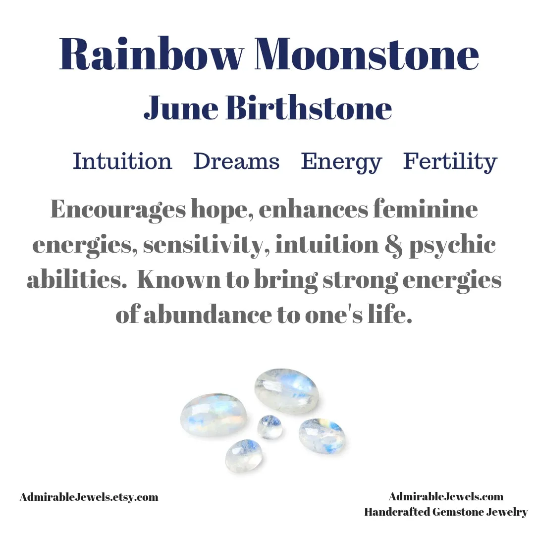 Rainbow Moonstone and Garnet Cluster Necklace - Worn by Candice Accola King
