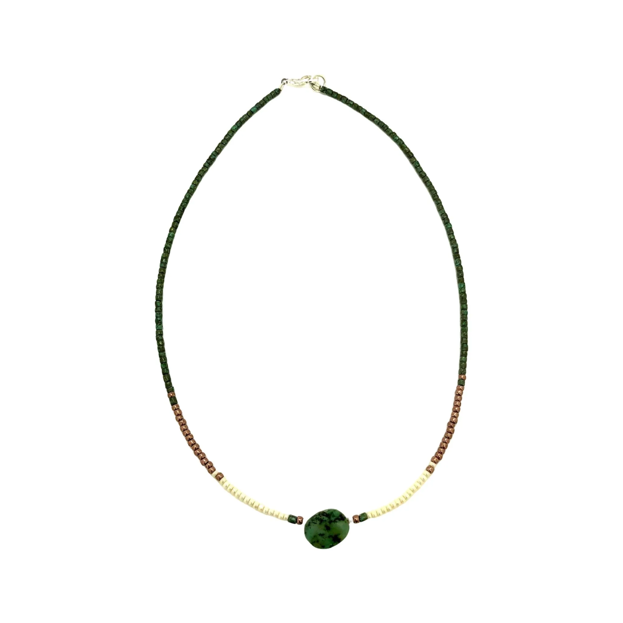Rose Gold Beaded Necklace