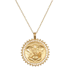 Satya Ganesha Path to Success Long Necklace