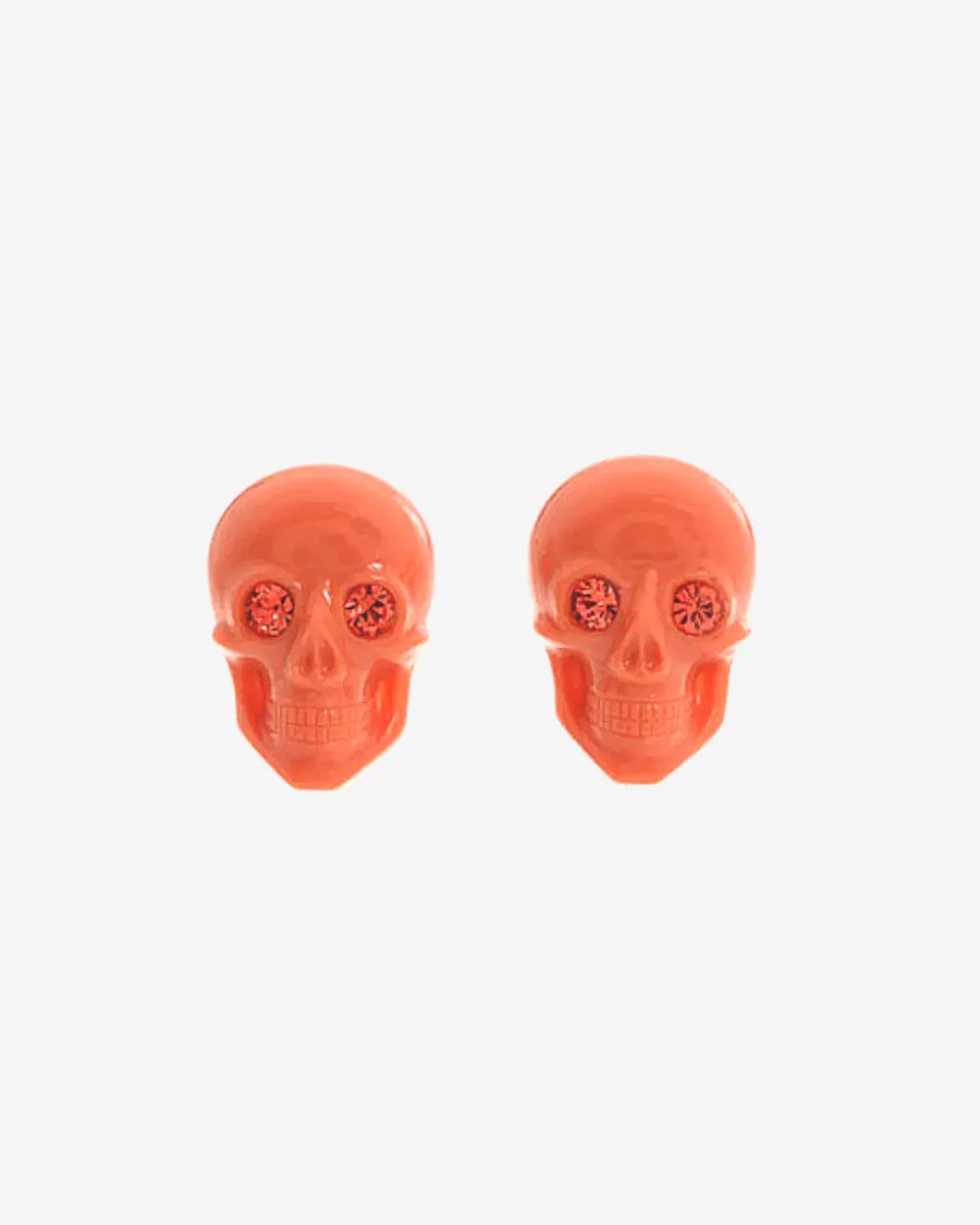 SKULL POST EARRINGS