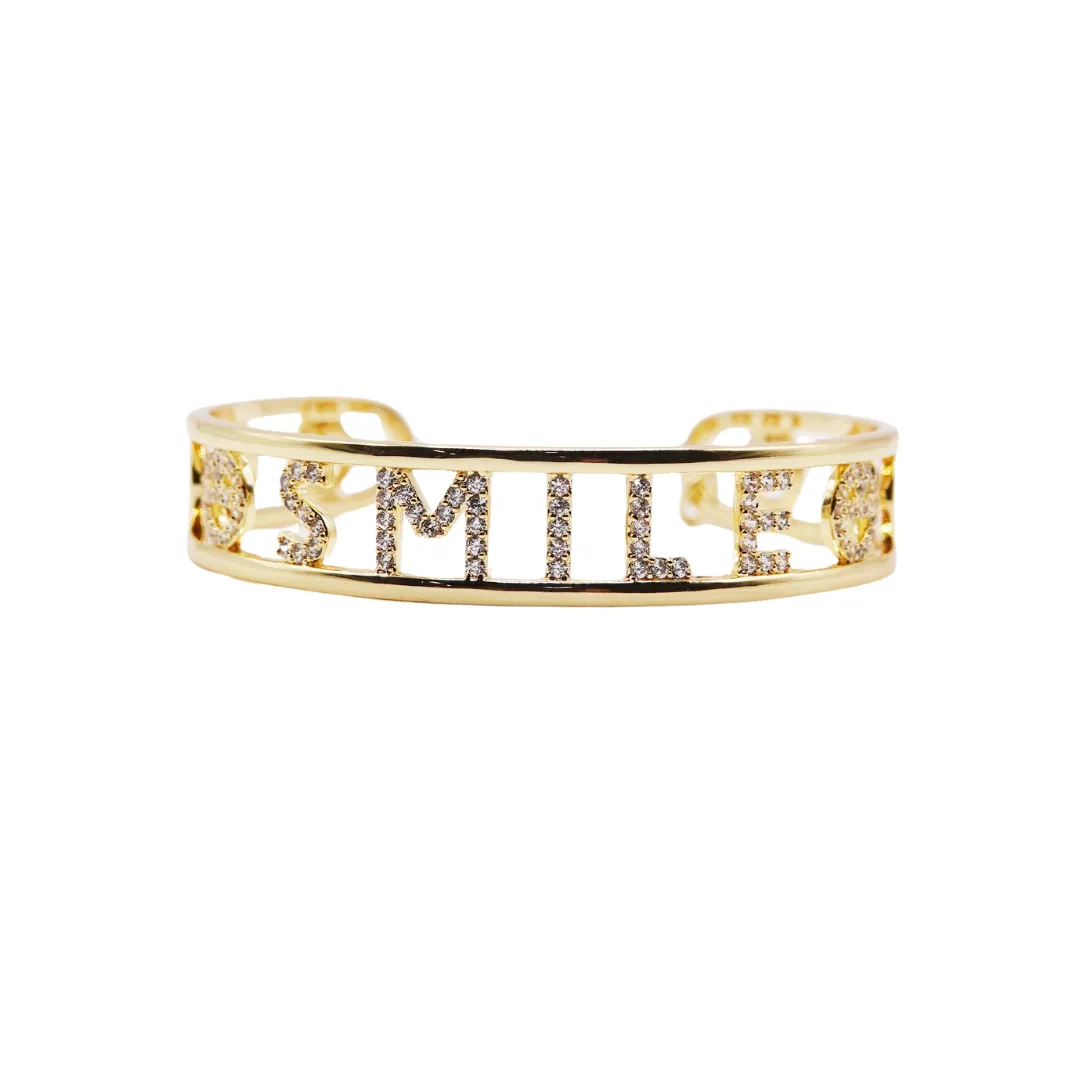 Smile CZ Cuff