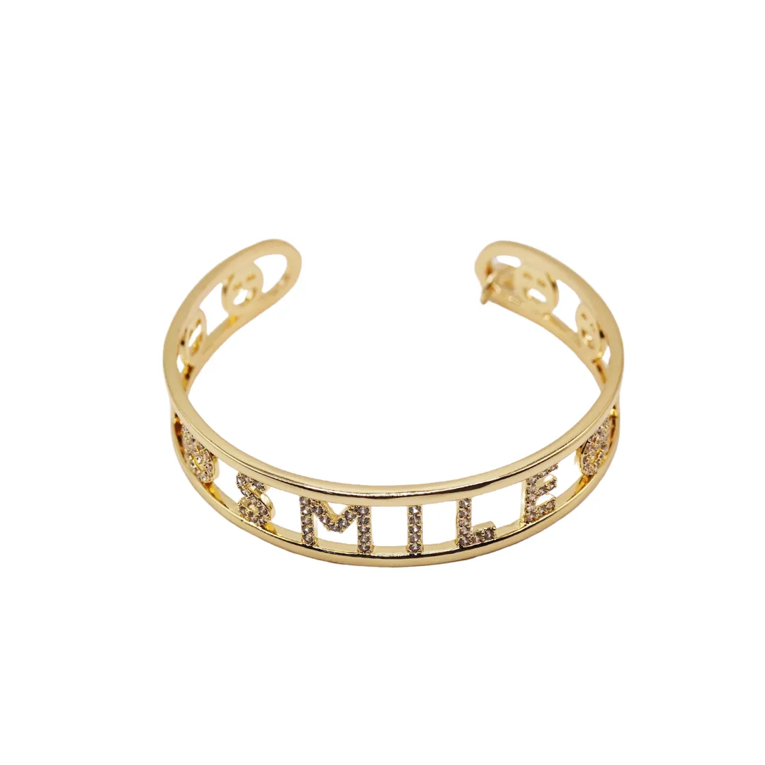 Smile CZ Cuff