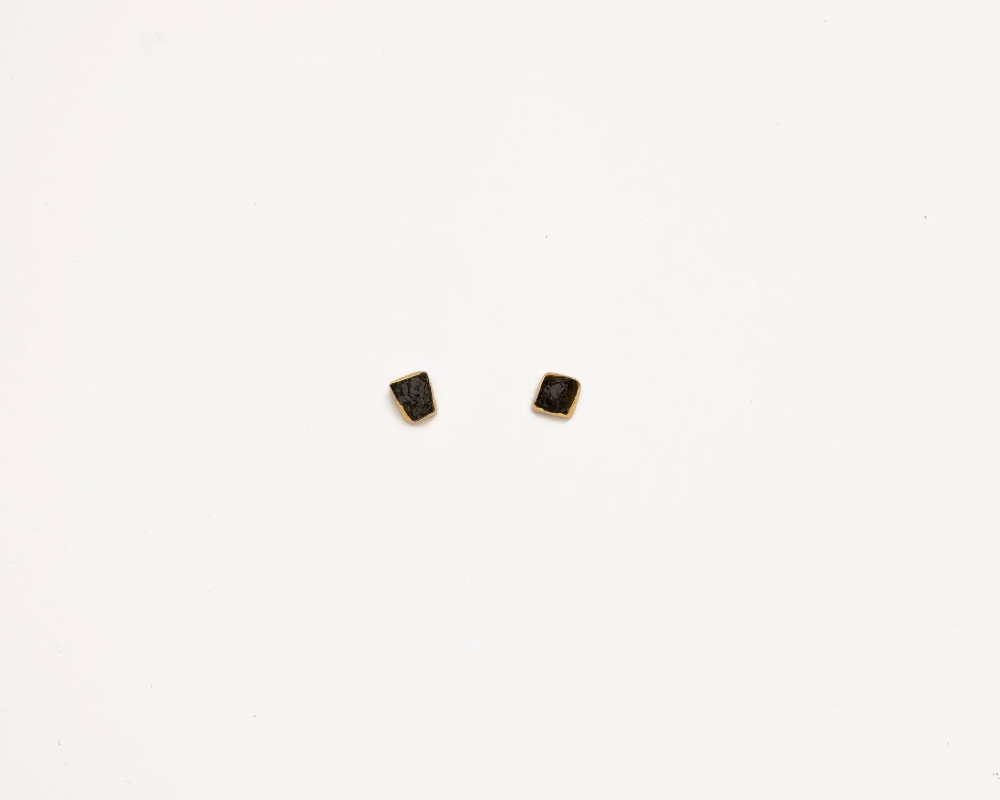 Smoky Quartz Stud Earrings