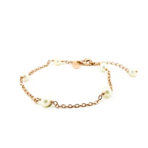 Stardust Pearl Bracelet Rose Gold