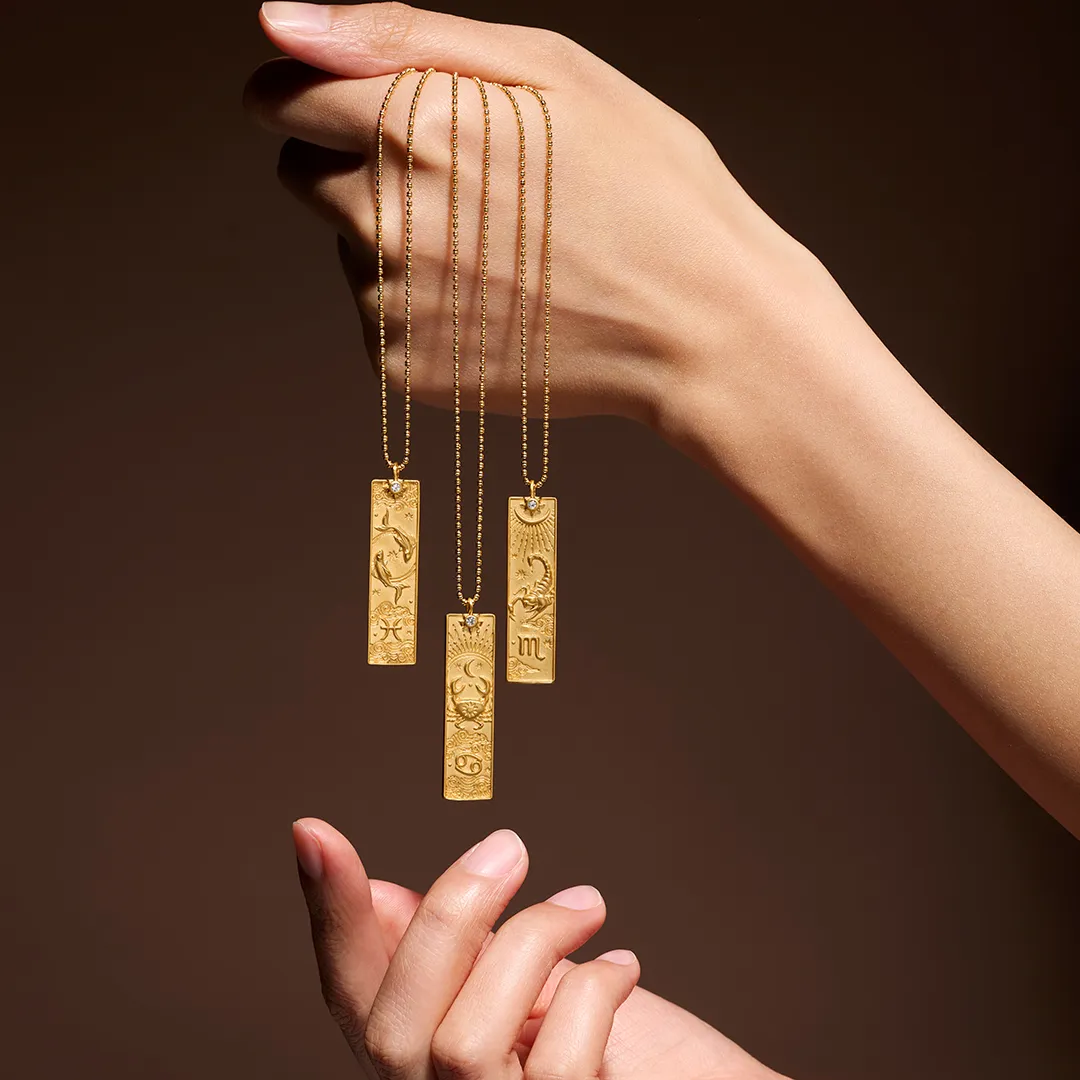 Story of Capricorn Zodiac Necklace