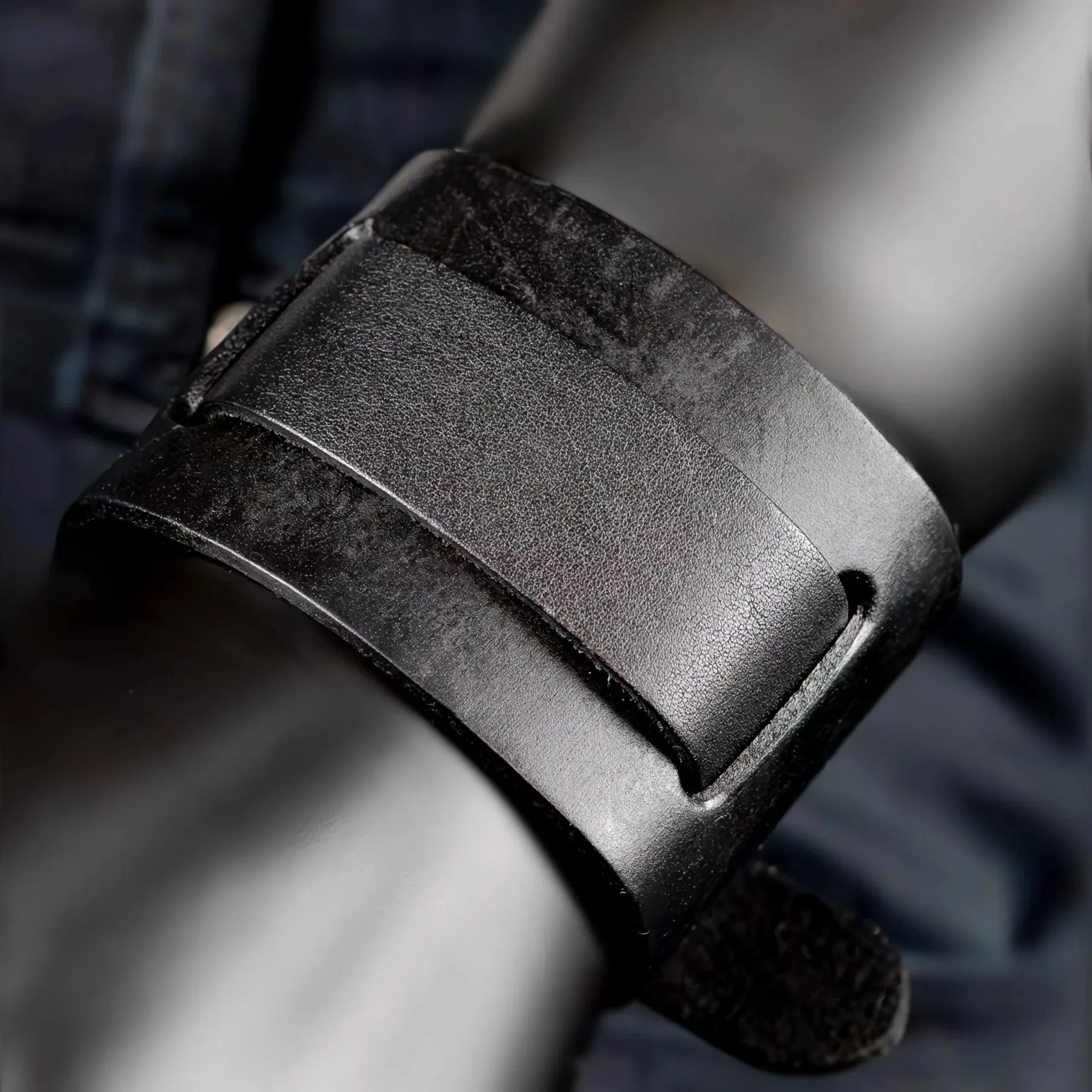 Tamascio Javier Leather Cuff Bracelet