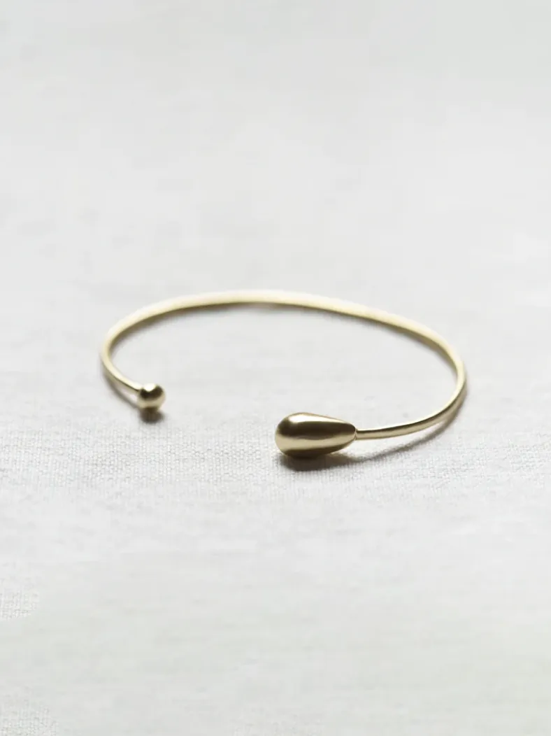 Thin Cuff 25 - Brass
