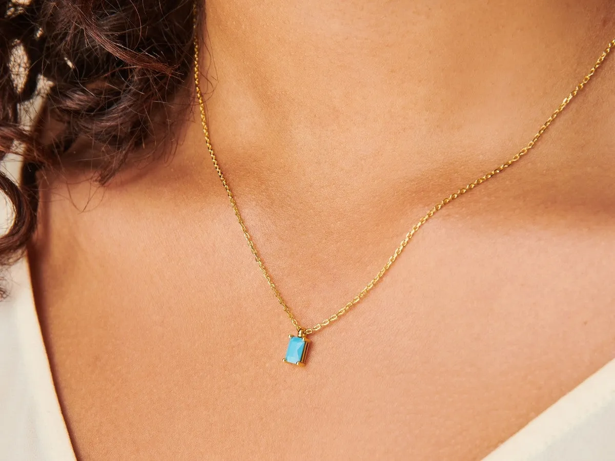 Turquoise Necklace Charm