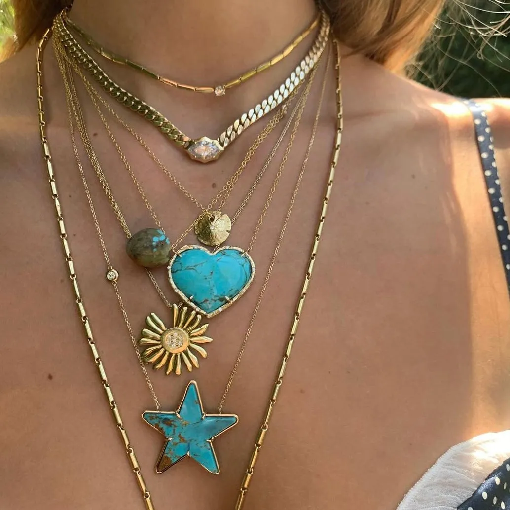 Turquoise Star Necklace