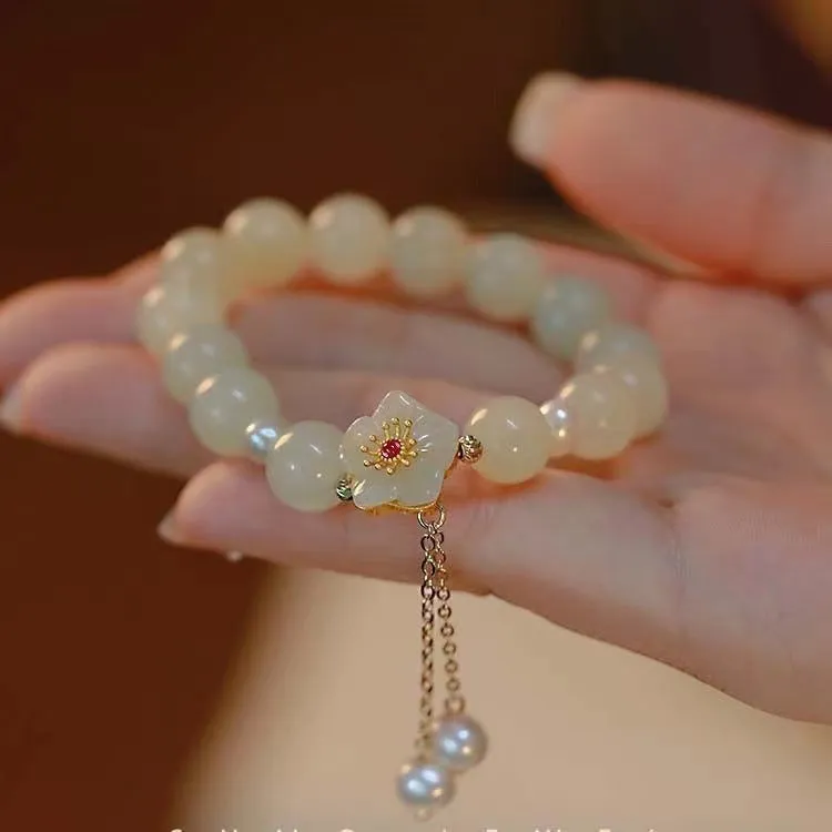 Versatile Flower Tassel Blessing Bracelet