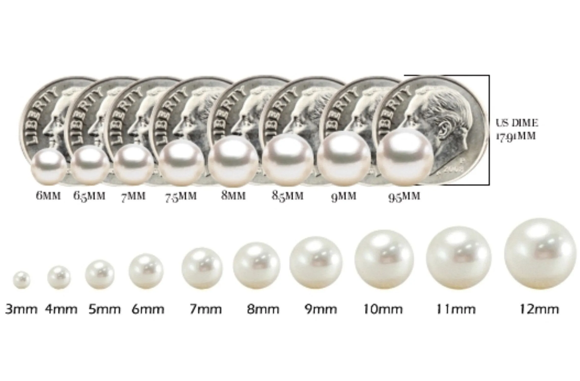 White Freshwater Baroque Pearl Necklace and Earrings Set