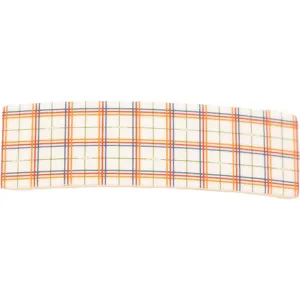 Wide Bar Clip - Plaid Pattern